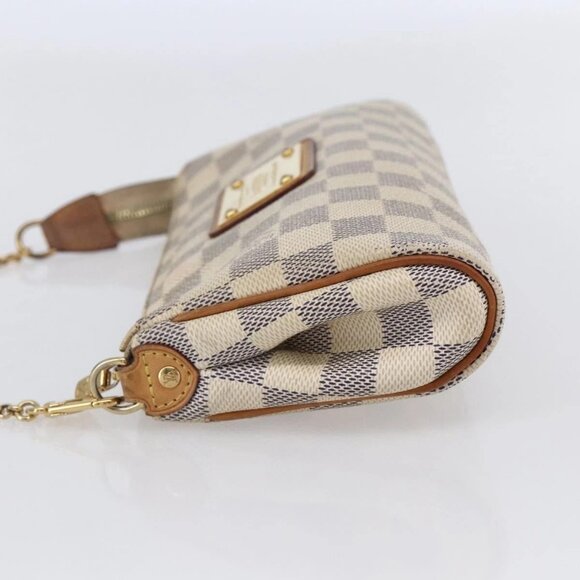 LOUIS VUITTON Damier Azur Eva Shoulder Bag 2way N55214 LV Auth 149303 - Picture 6 of 16